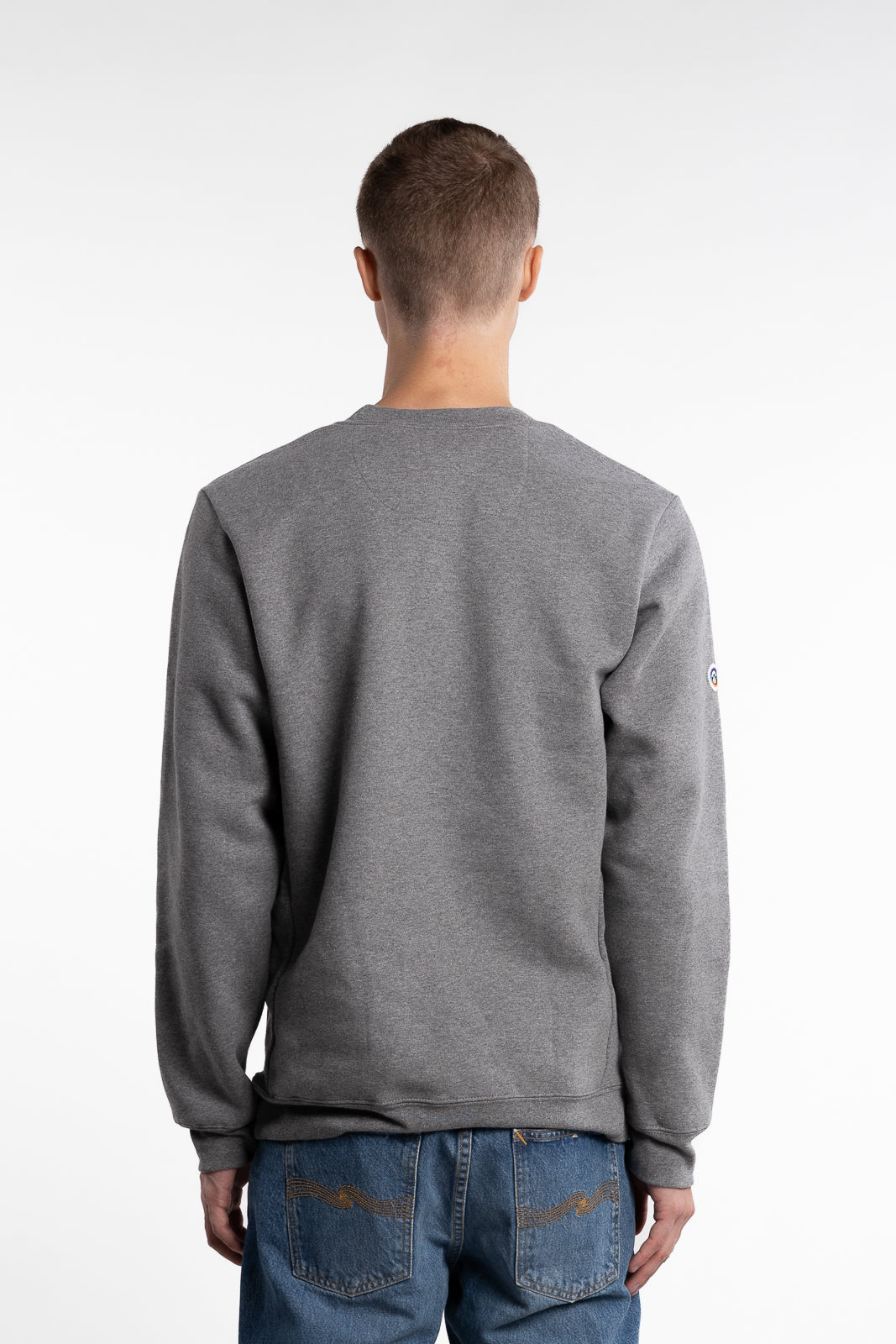 Fitz Roy Icon Uprisal Crew Sweatshirt Gravel Heather