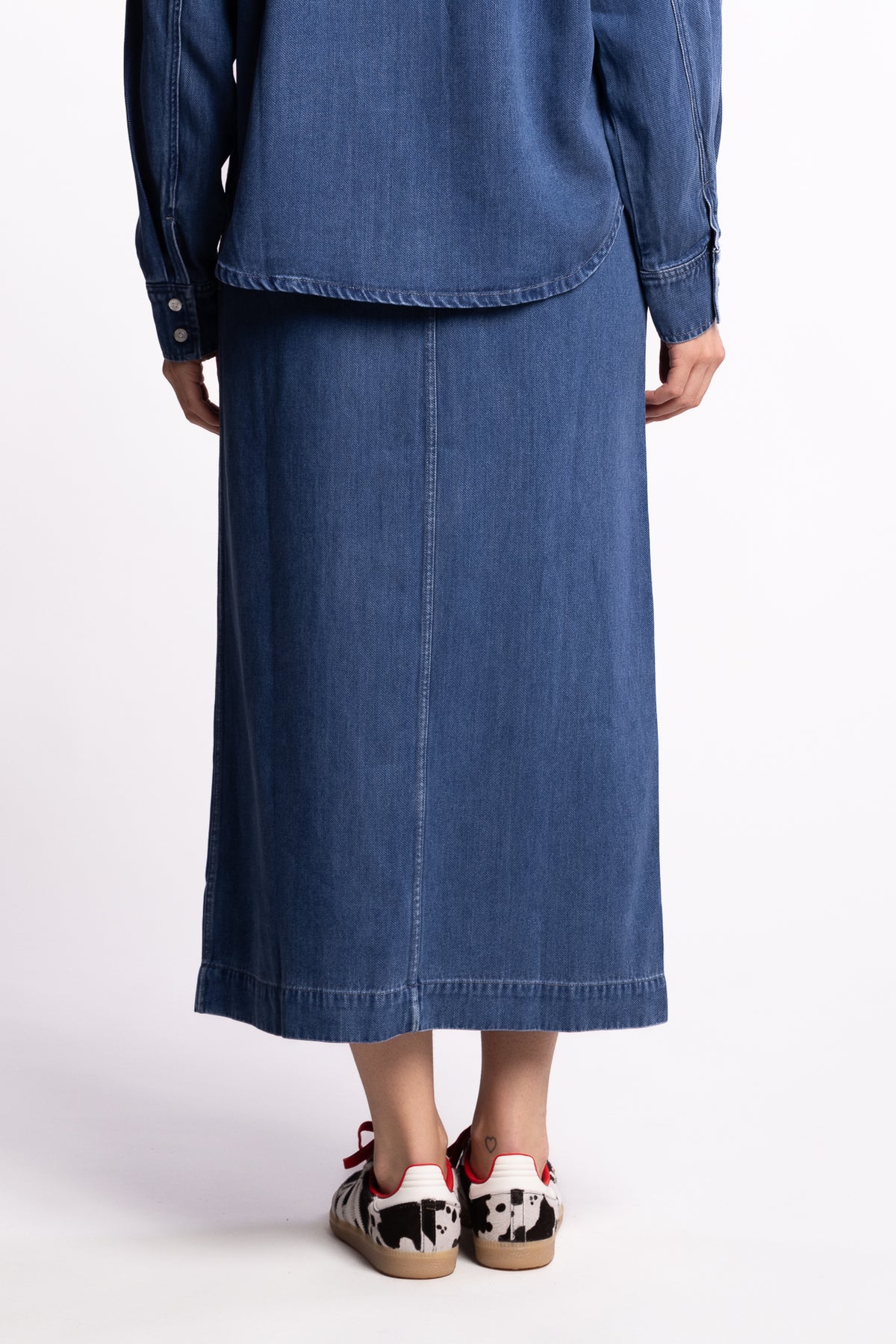 Satoves Skirt 15645 - Medium Denim Blue