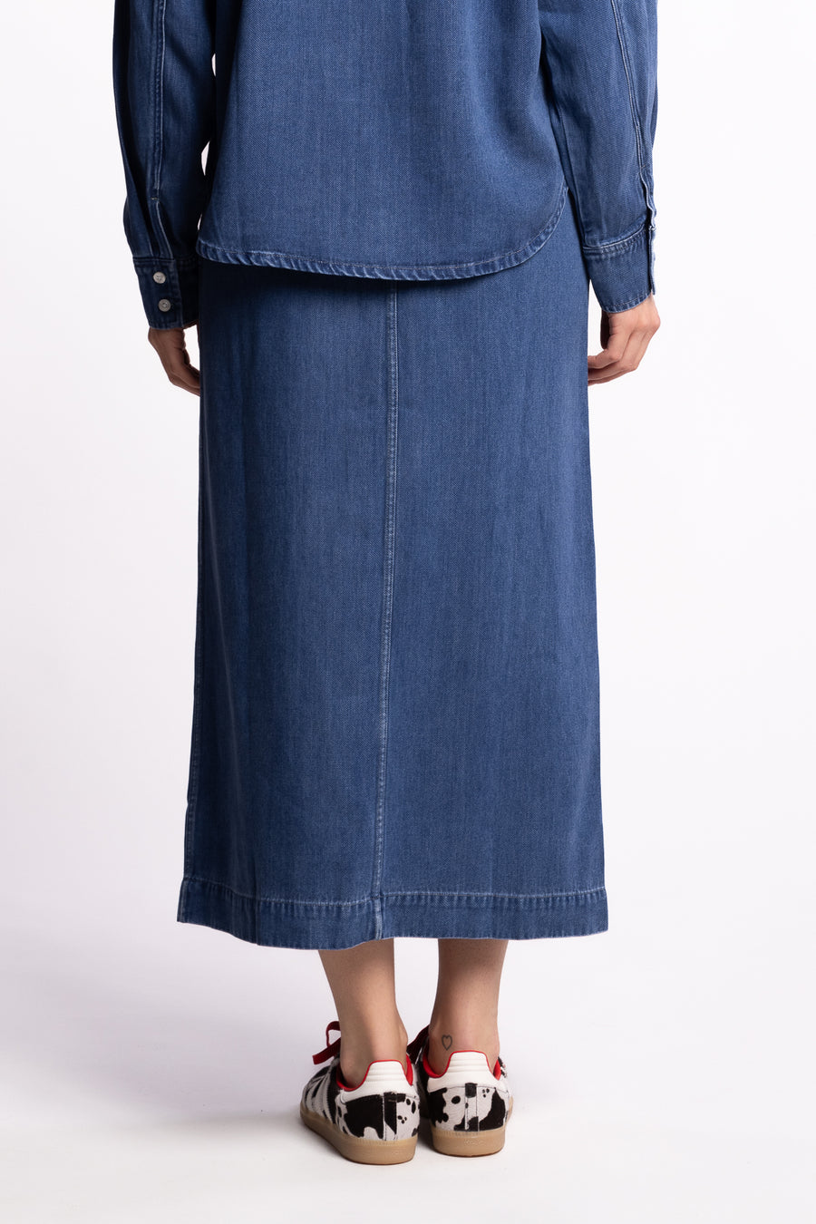 Satoves Skirt 15645 - Medium Denim Blue