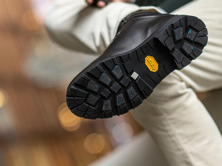 Black Storm Boot Dark Brown Suede