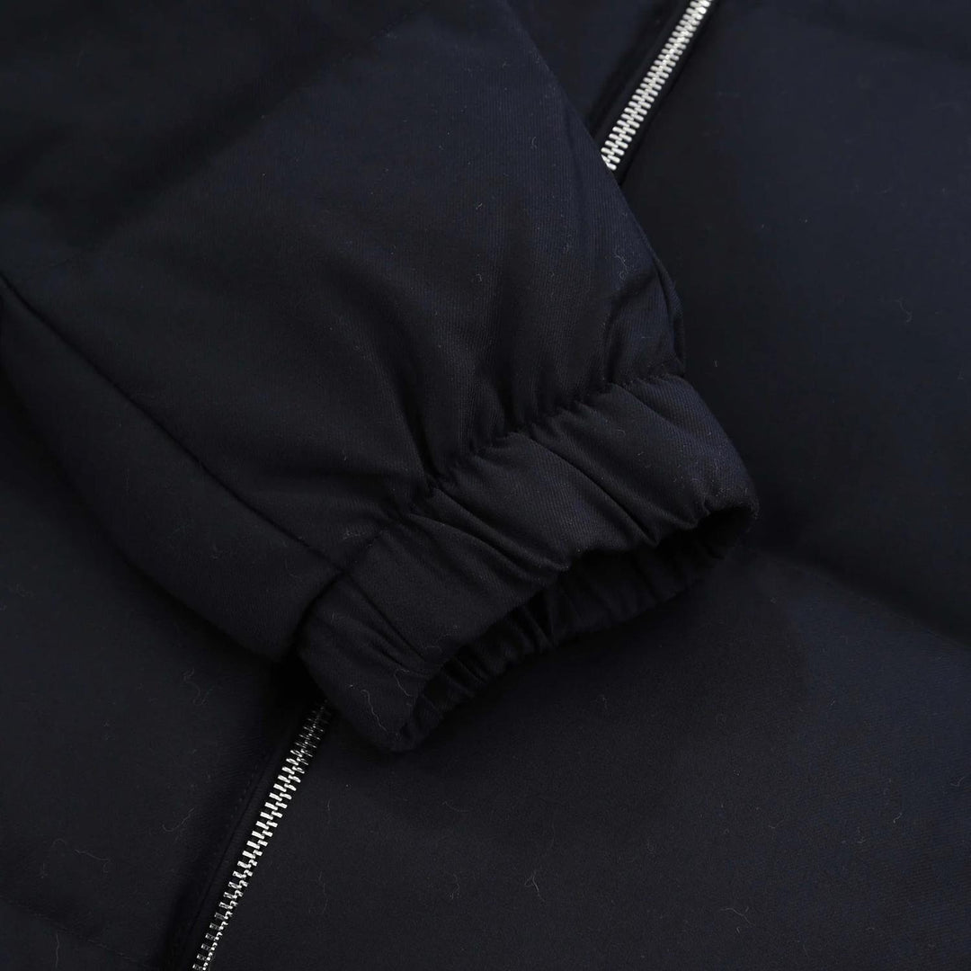 Hooded Down Jacket Navy