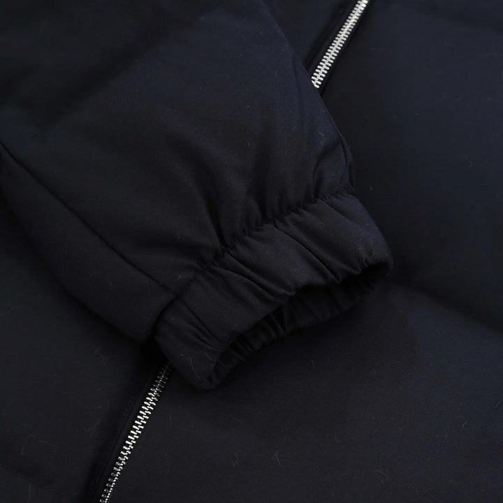 Hooded Down Jacket Navy
