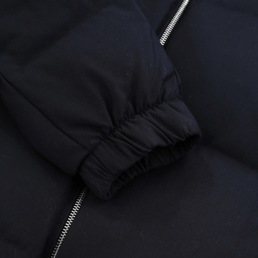 Hooded Down Jacket Navy