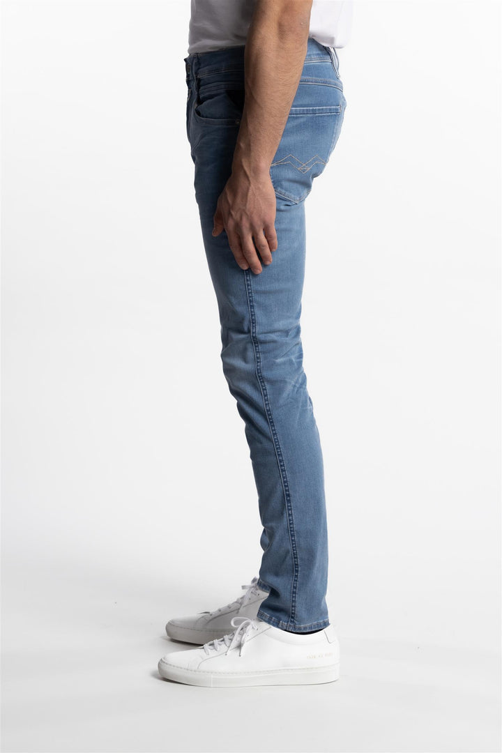 Anbass Slim Fit Hyperflex Jeans Light Blue