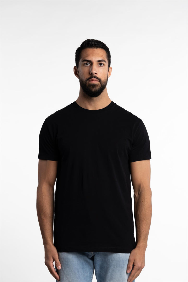 Kronos Round Neck T-Shirt Black