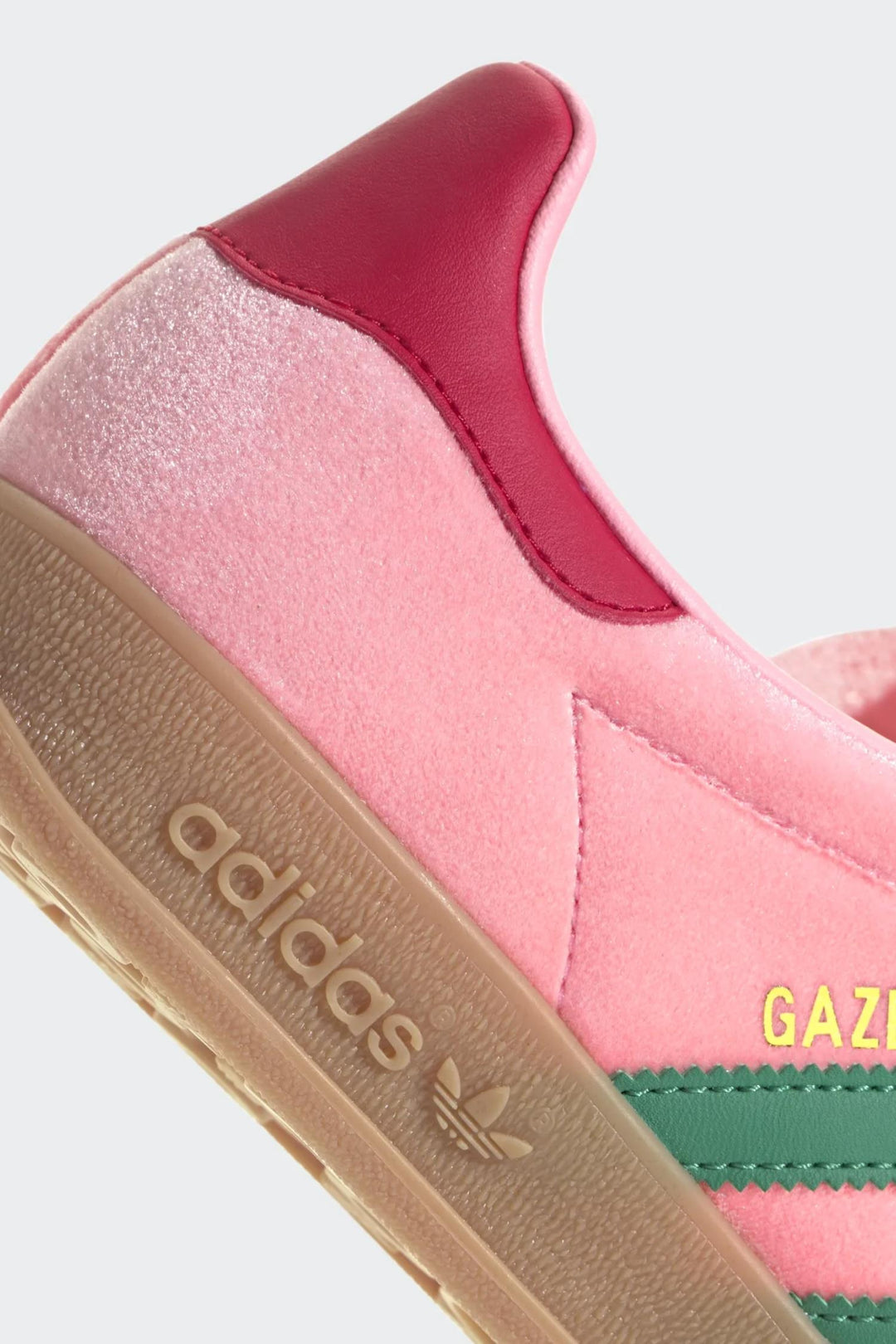 Gazelle Indoor W- Court Green/Glow Pink/Gum