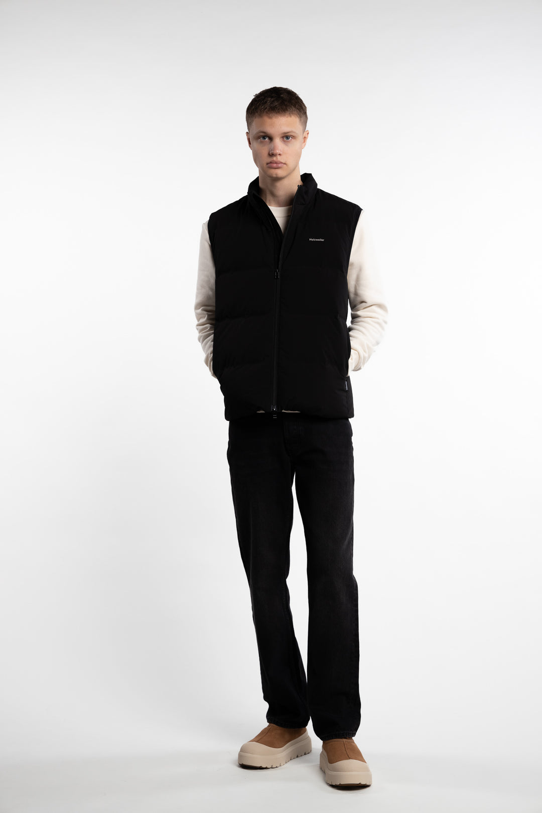 Daff Down Vest Black