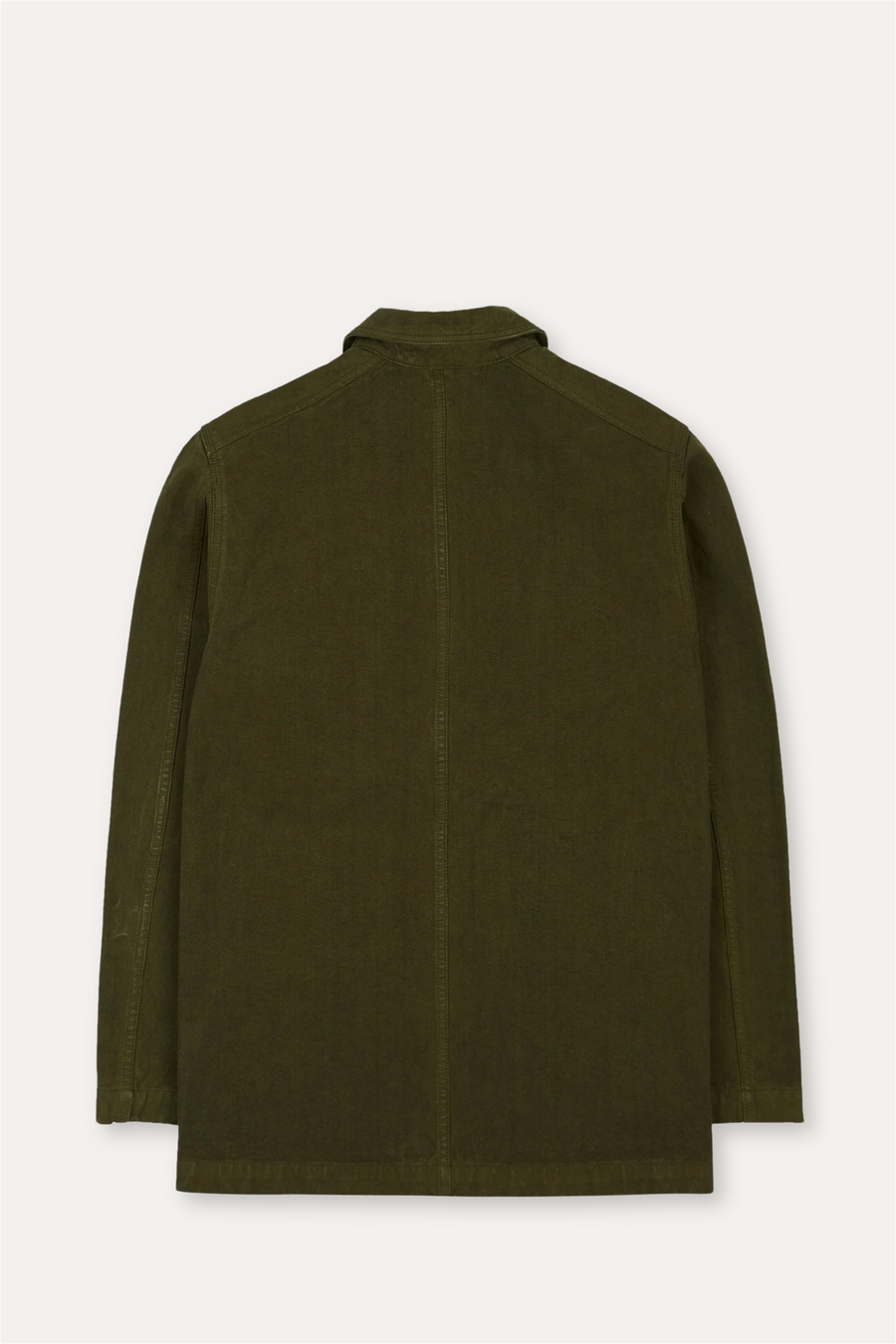 Cotton Duck Canvas Five-Pocket Chore Jacket Olive