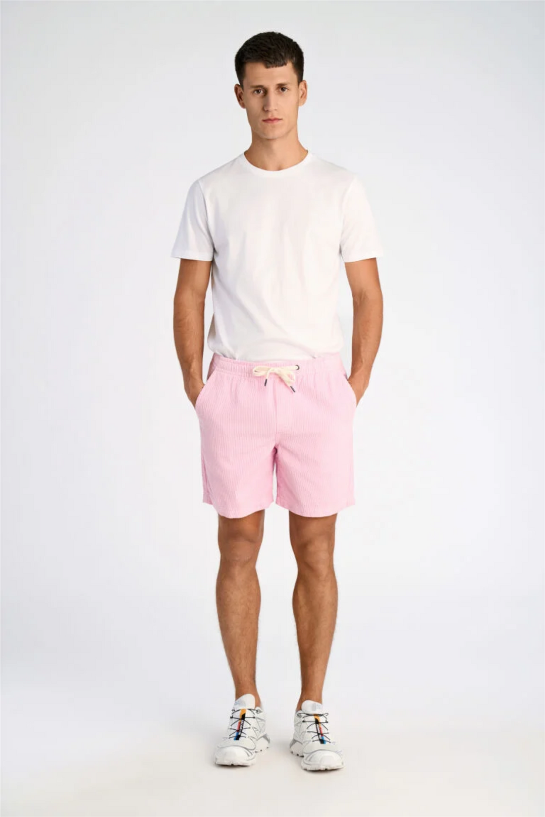 Corduroy Shorts Lavender Pink