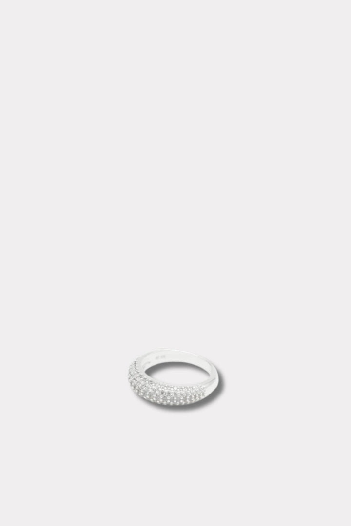 Slim Dome Ring- Silver