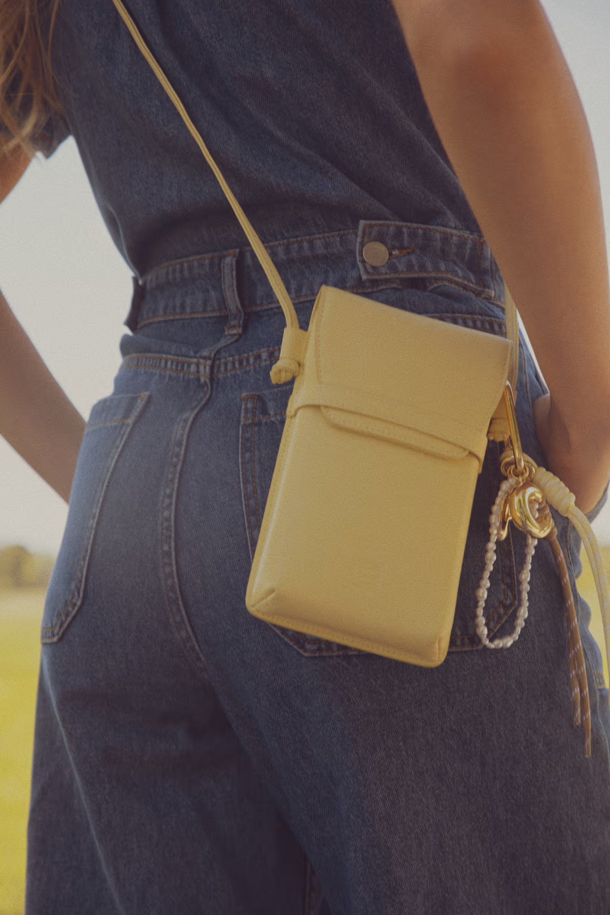 The Cord Charm - Light Yellow