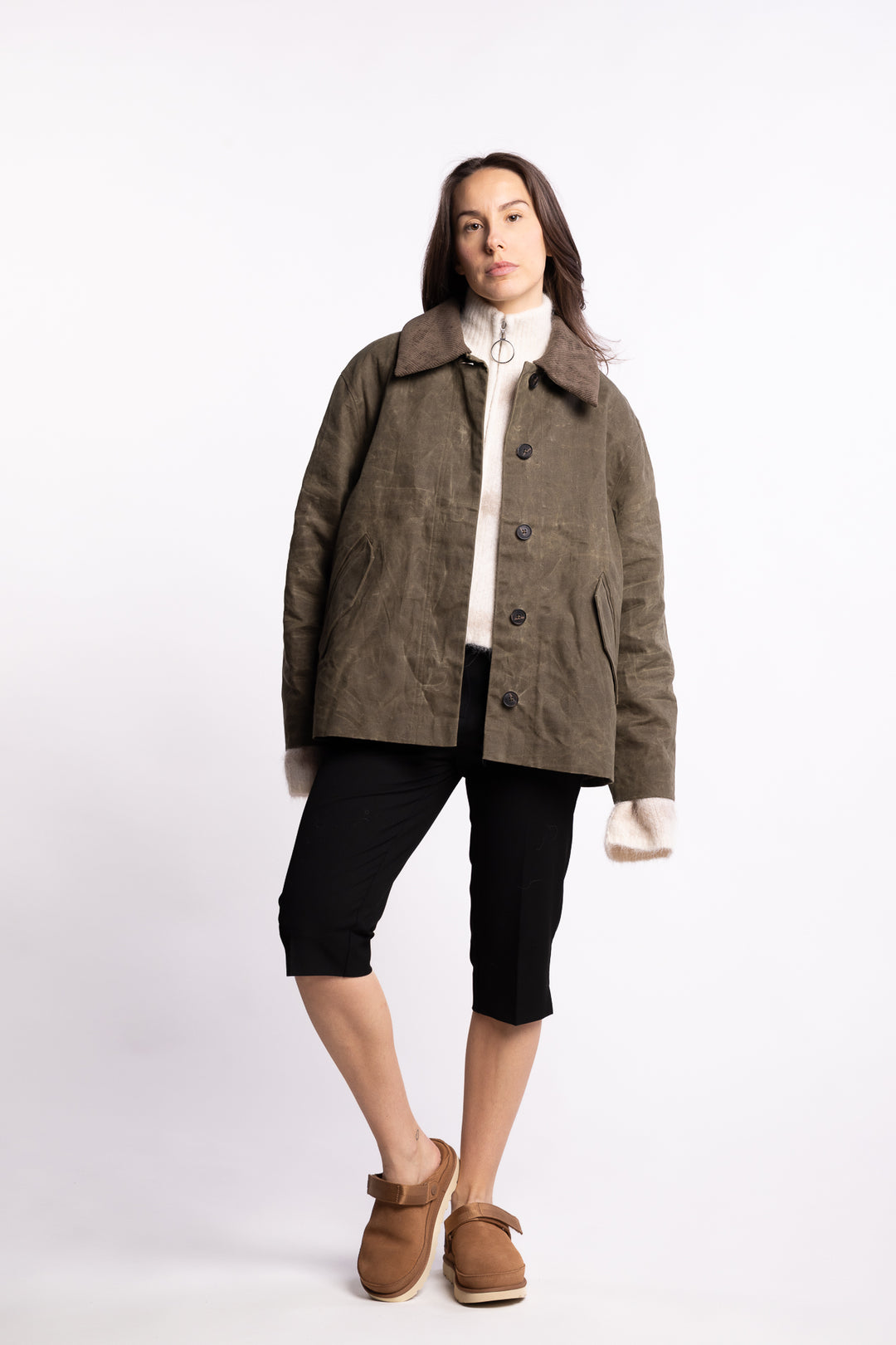 Diana Short Jacket- Green