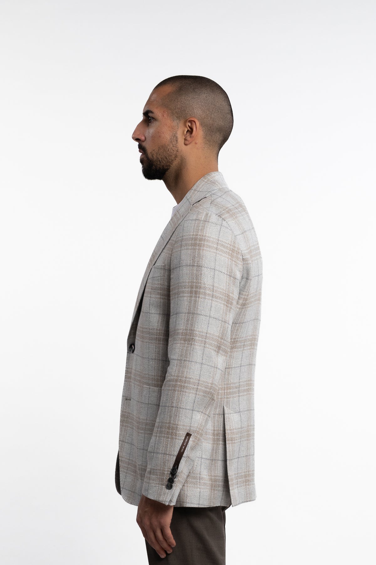 Ferry Regular Fit Soft Patch Blazer Grey Drizzle
