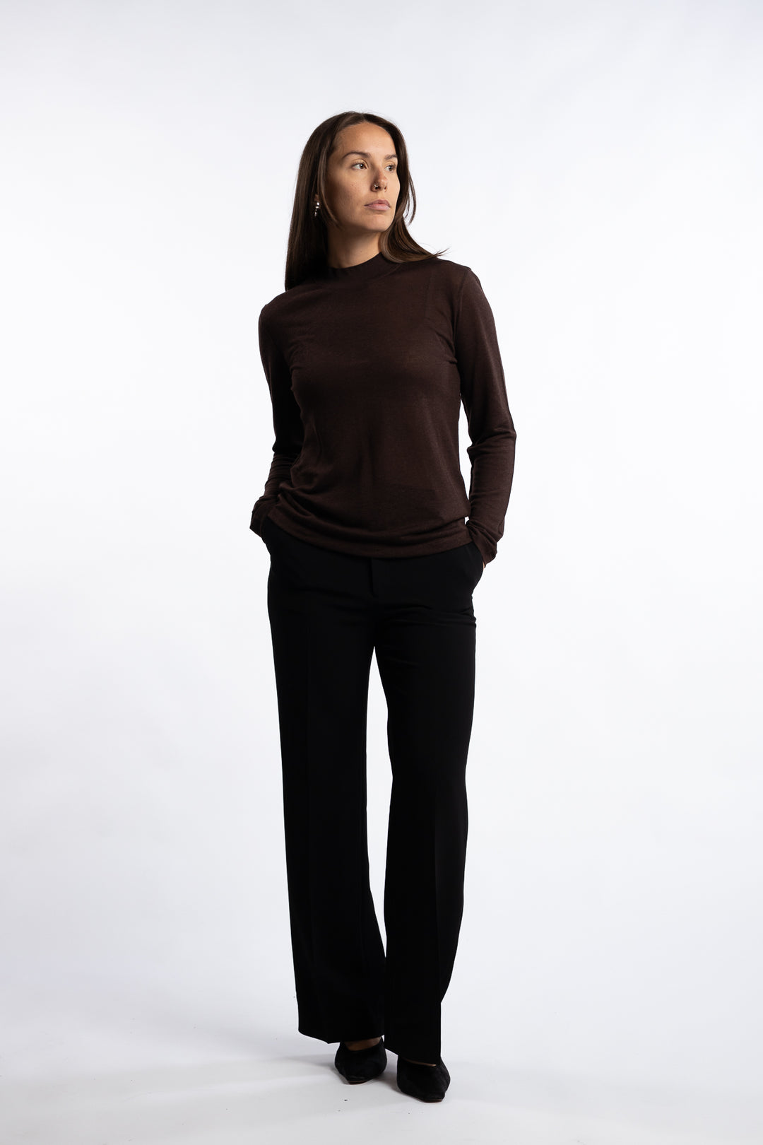 Hutton Trouser Black