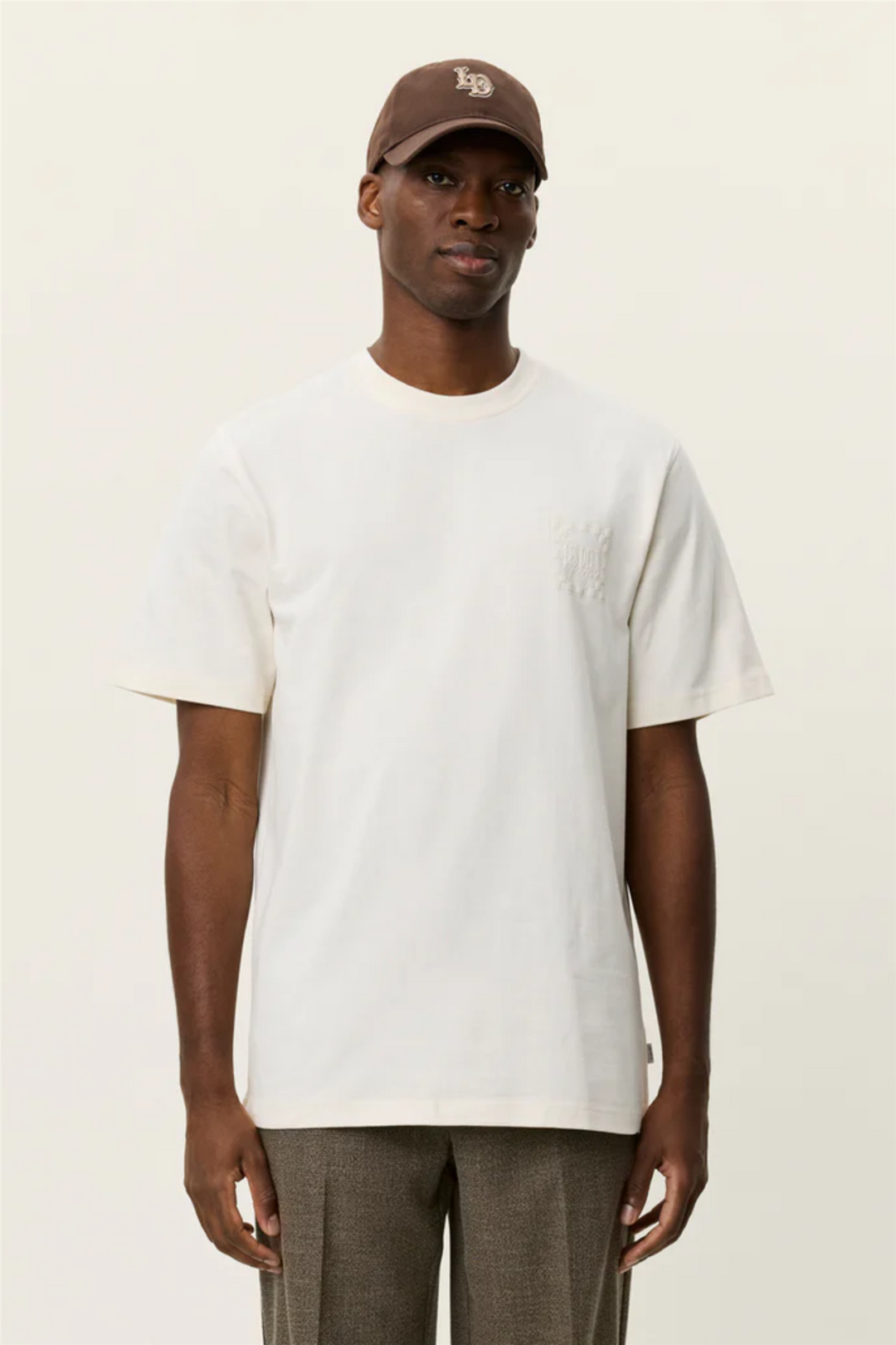 Ben Goods T-Shirt Eggnog White