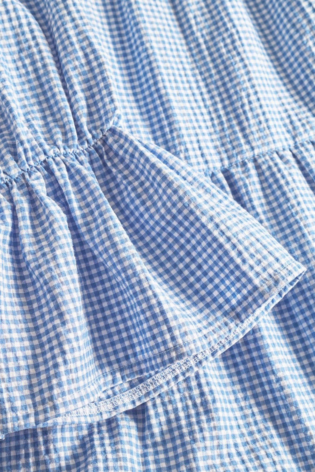 Indiana Dress- Blue Checked
