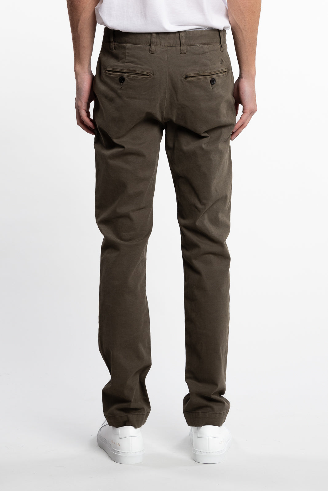 Jeffrey Brushed Chino Olive