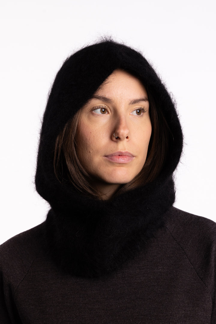 Kajsa Chunky Balaclava- Black