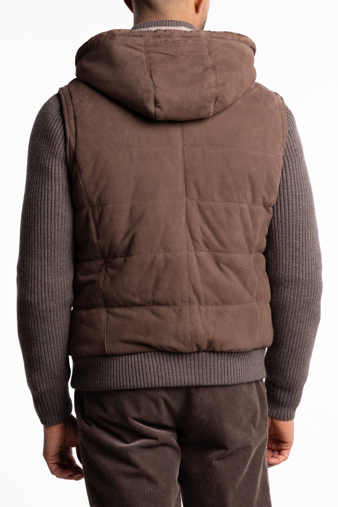 Leather Sport Jacket Brown