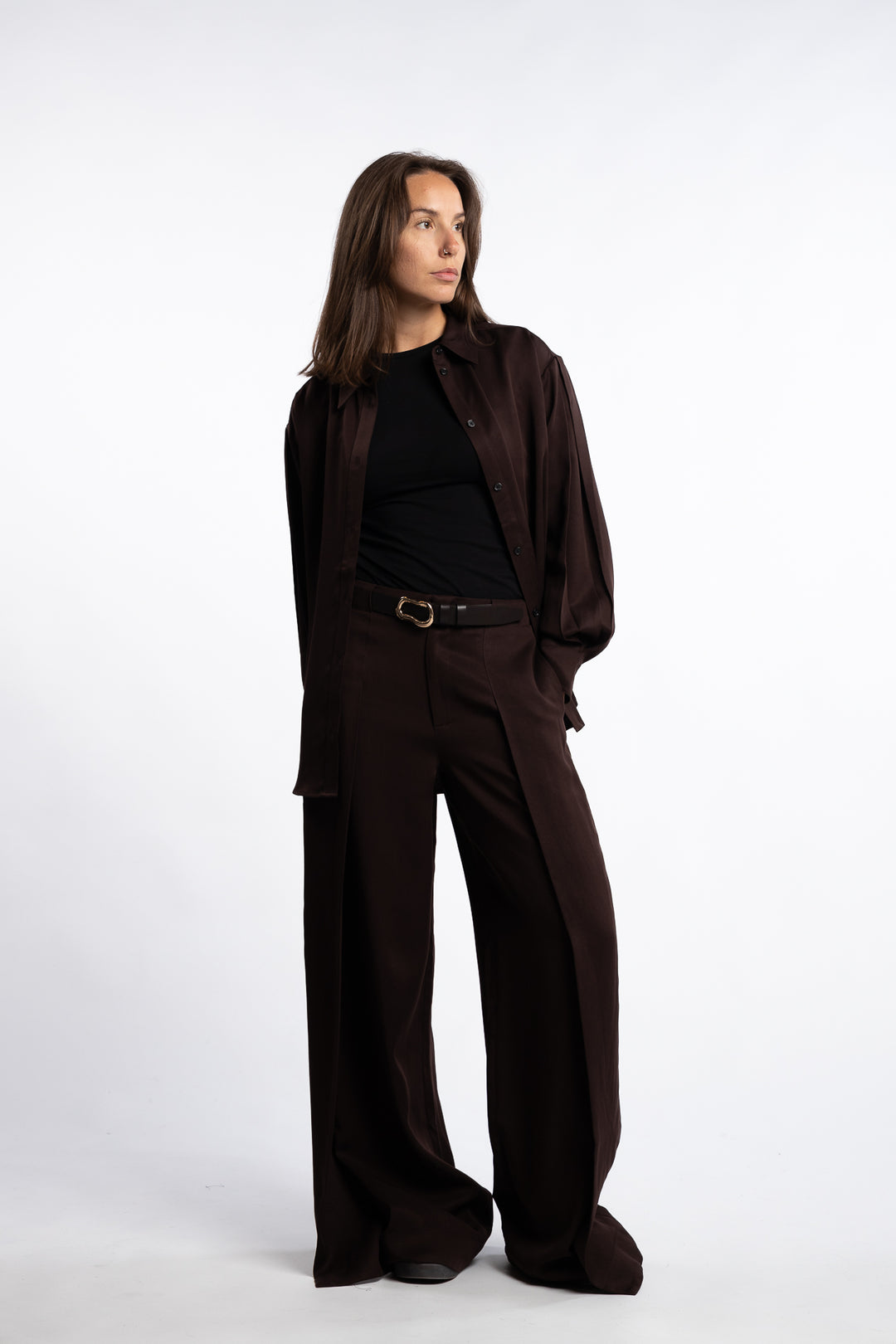 Diane Trouser - Dark Brown