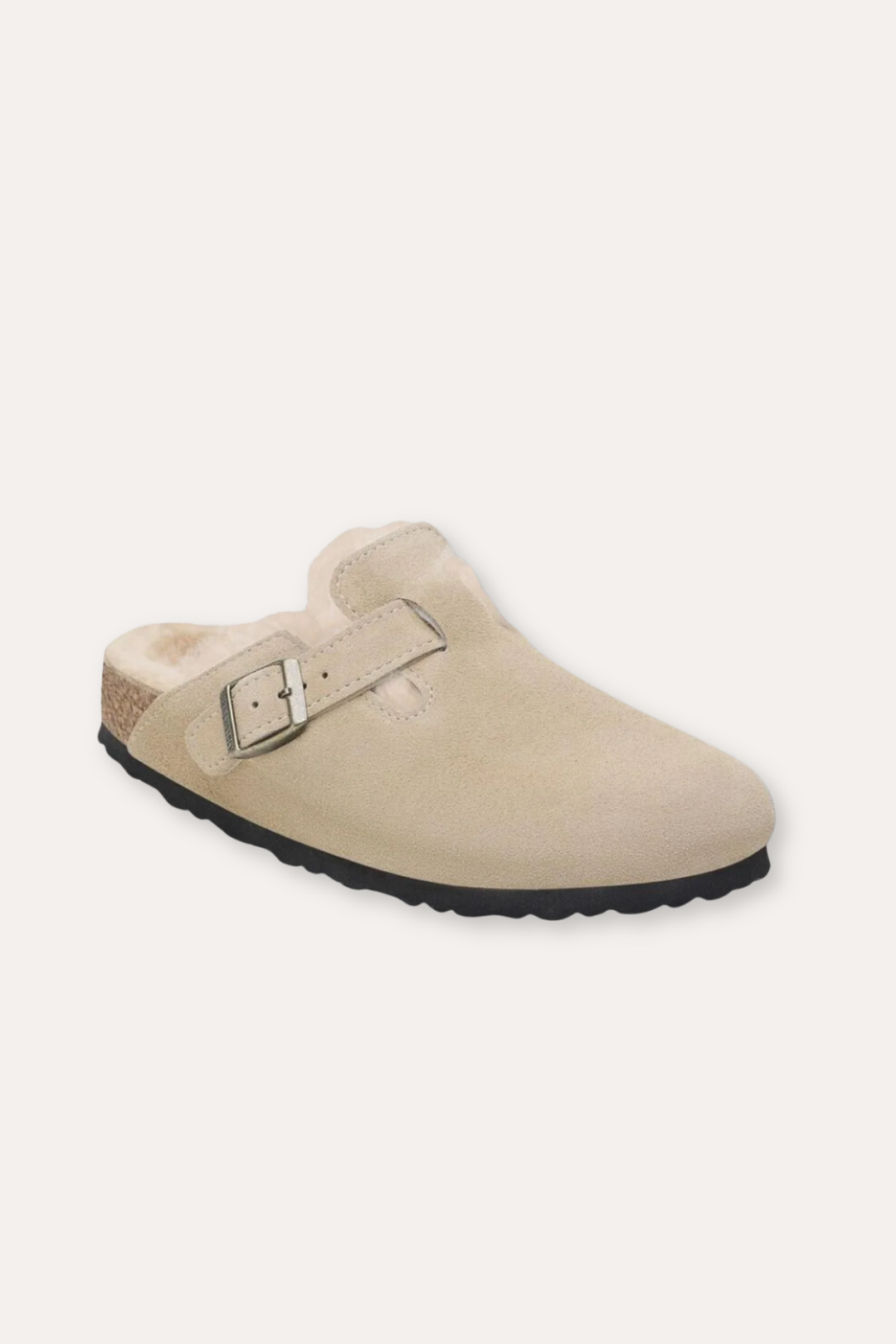 Women's Boston Shearling- Taupe