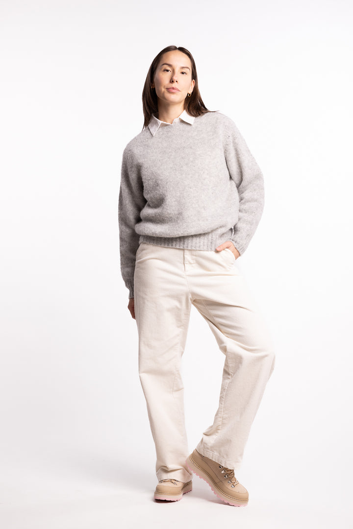 Forevernevermore Sweater- Silver