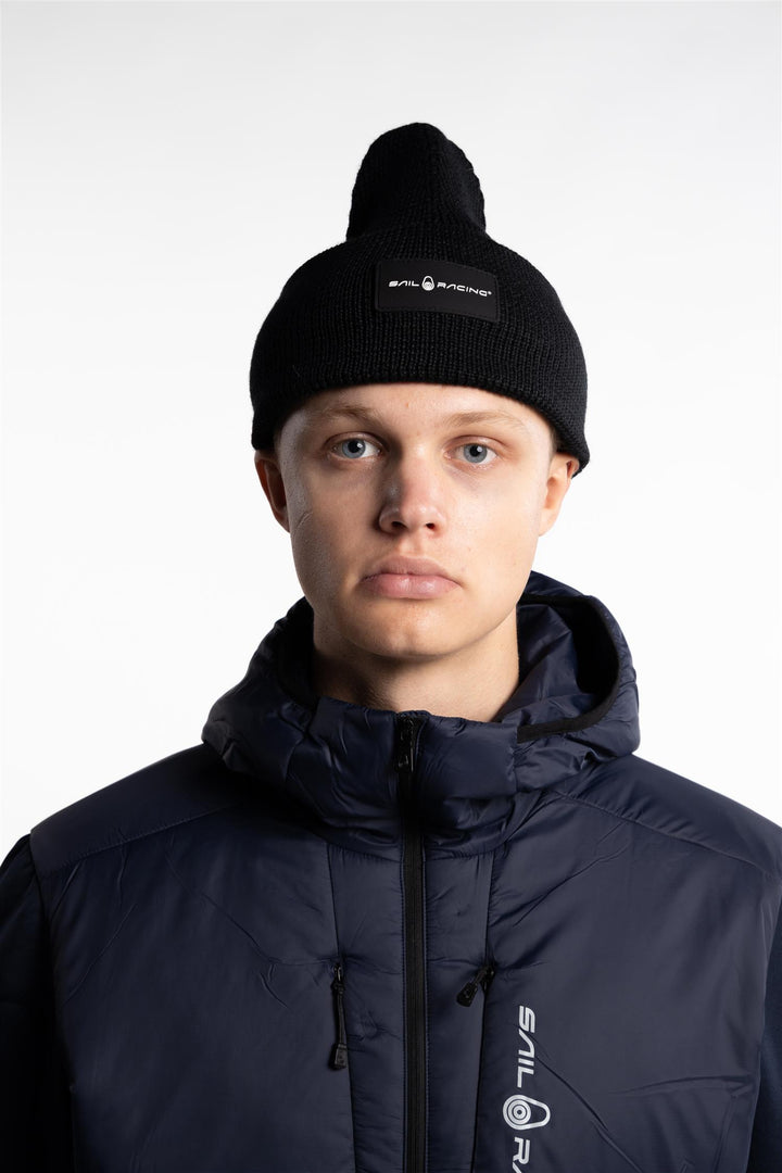 Race Folded Long Beanie Carbon