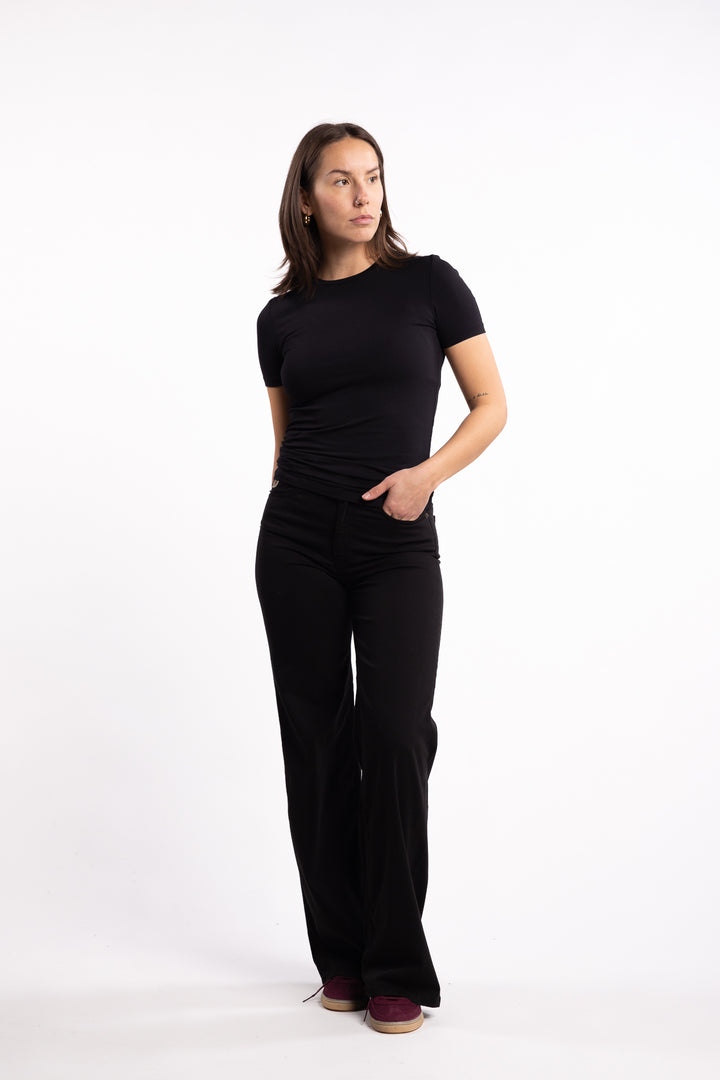 Palazzo Lea Soft Colour- Black