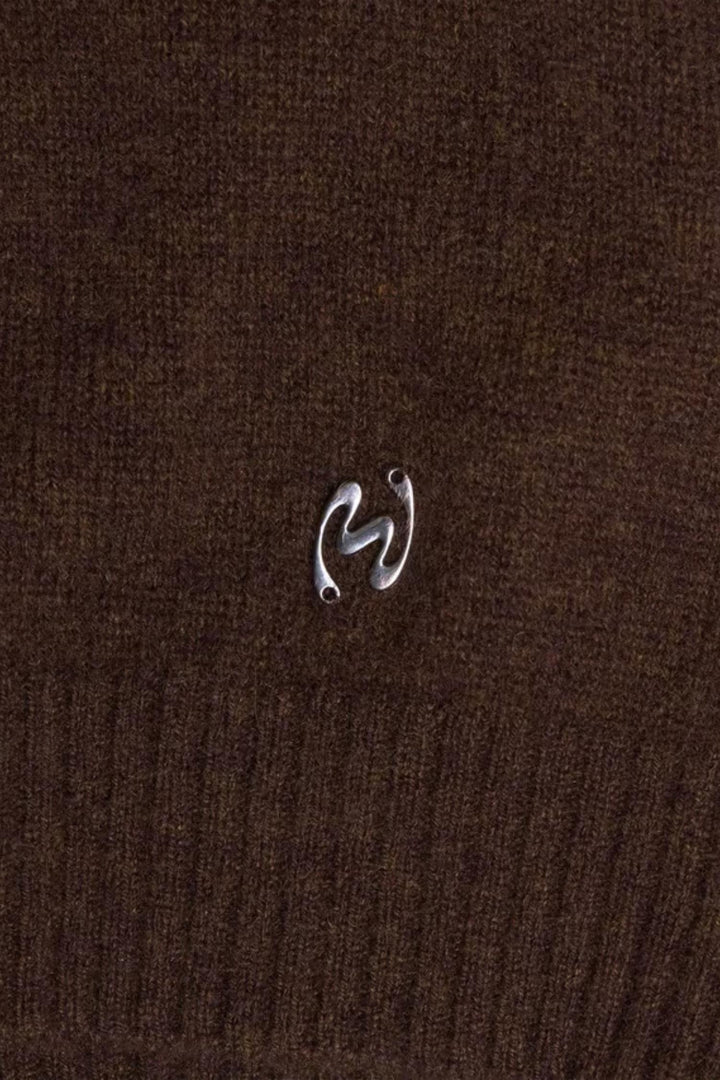 Cashmere Cardigan - Dk. Brown