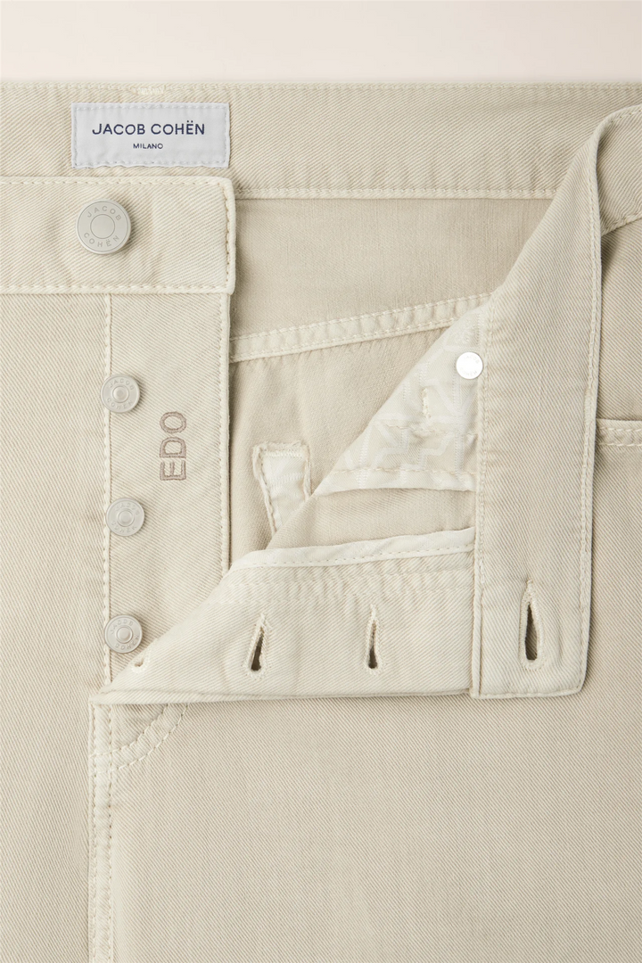 Edo Regular Straight Fit Trousers Beige