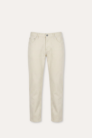 5-Pocket Cotton/Stretch Trousers Sand