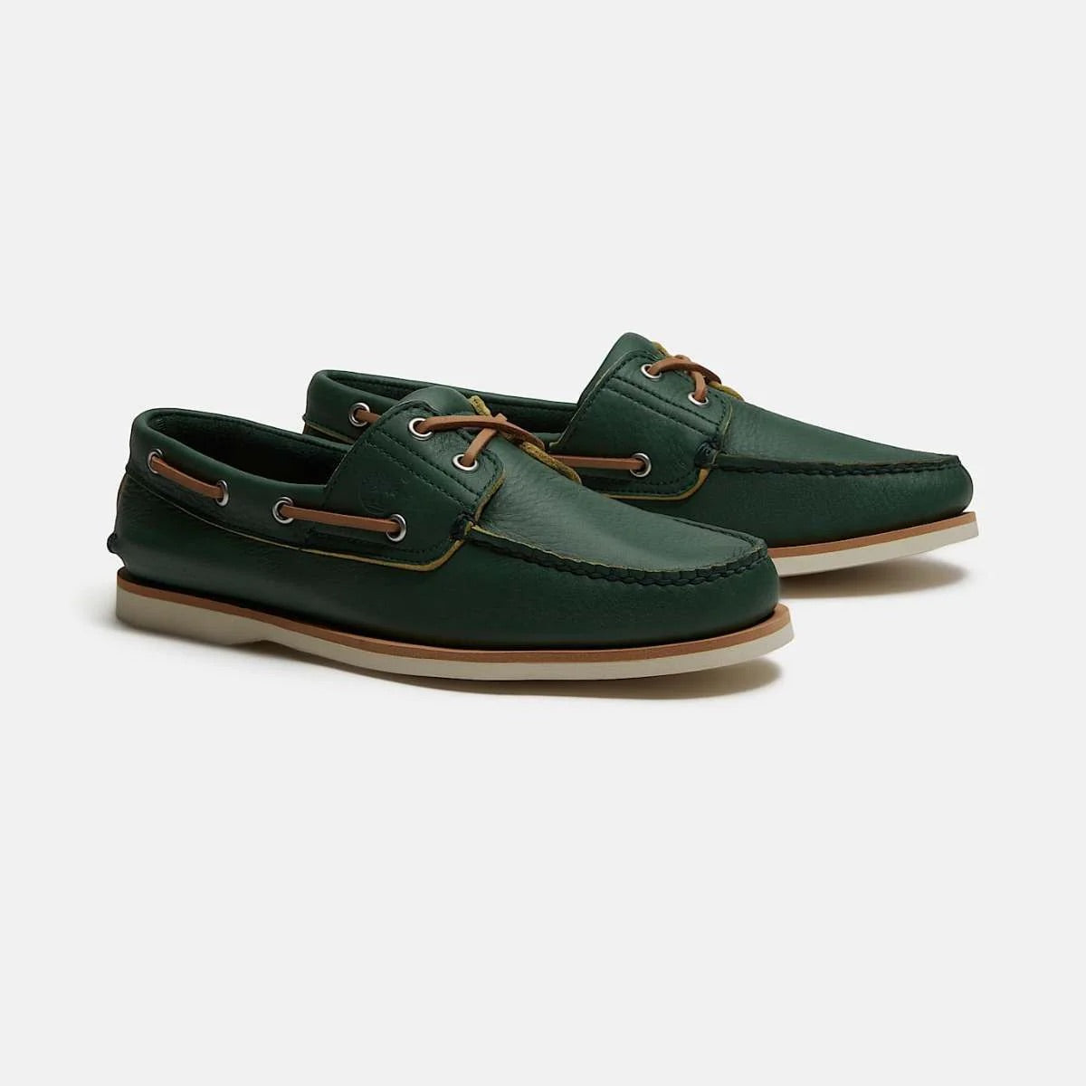 Classic Boat Shoe Full Grain Medium Green