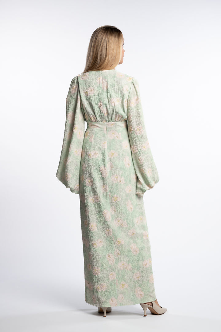 Positano Dress- Pastel Green