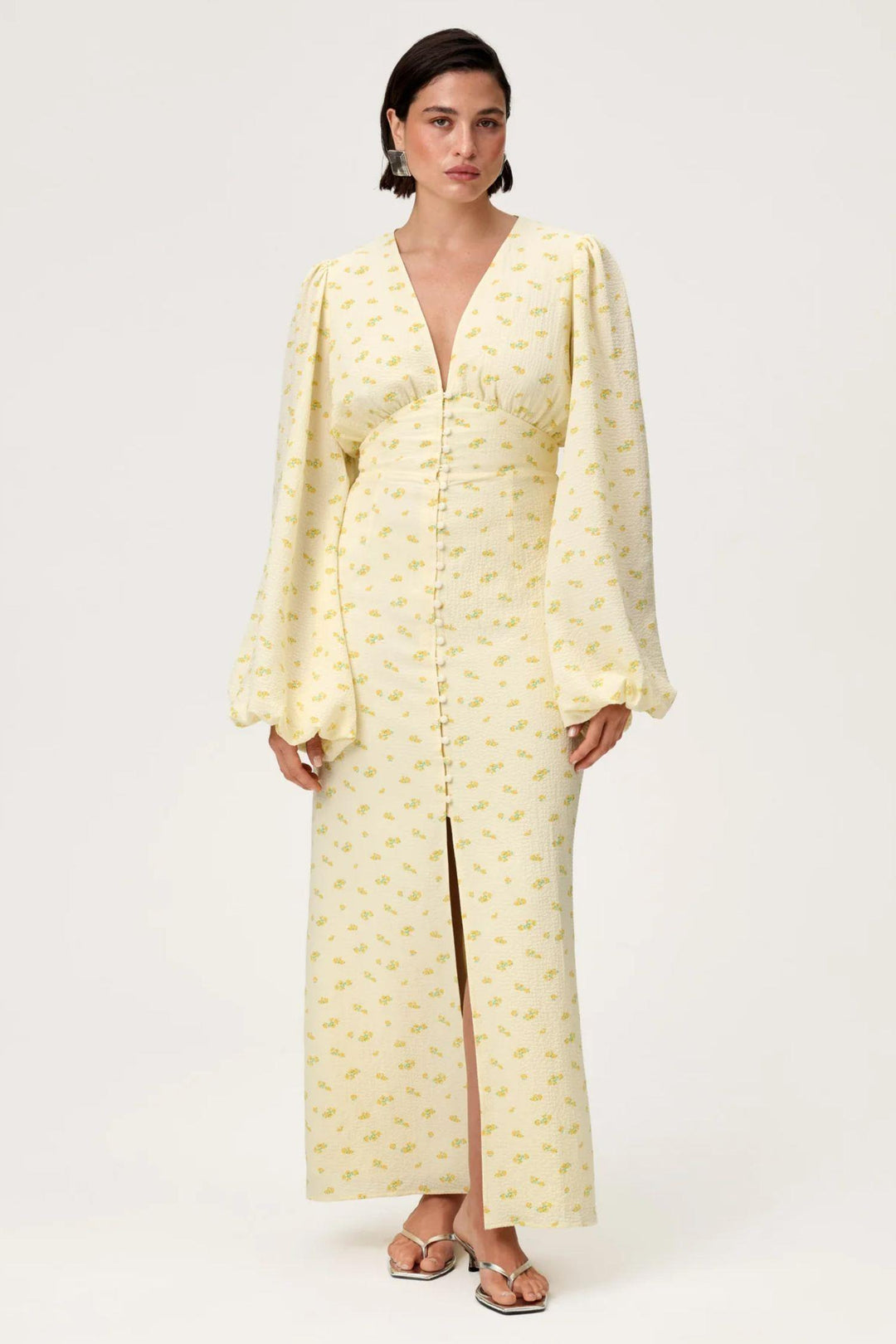 Positano dress- Pastel Yellow