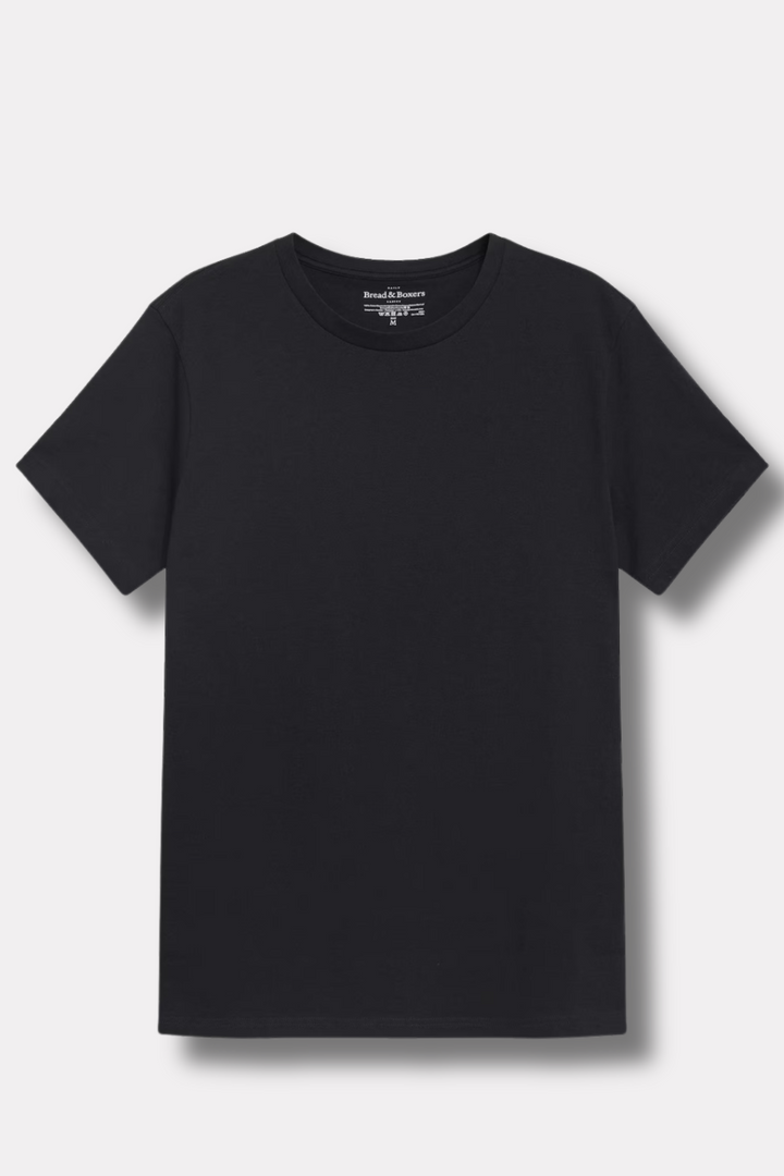 Crew Neck Regular Black