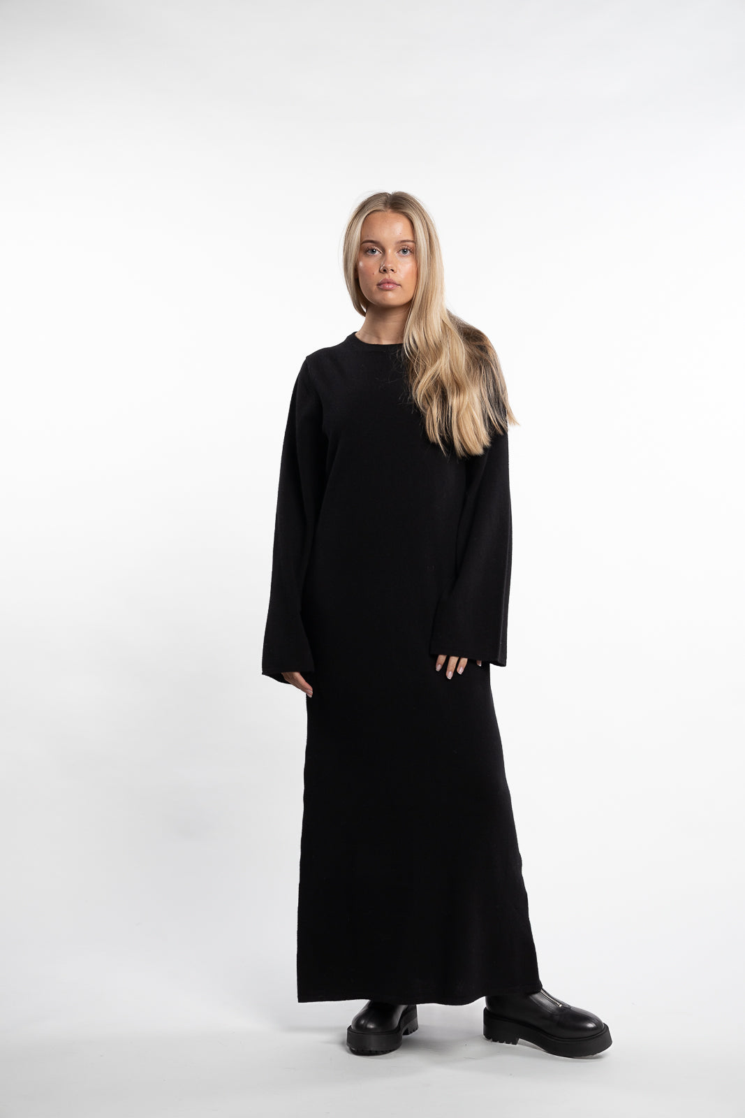 Toulon Maxi Dress- Jet Black