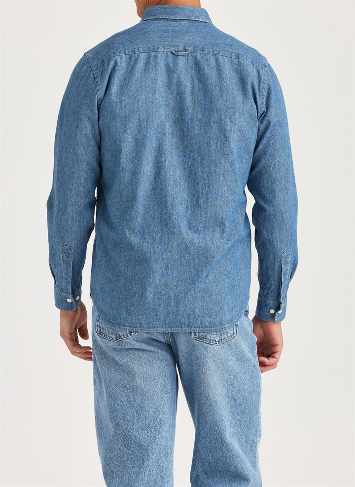 Denim Classic Fit Shirt Old Blue