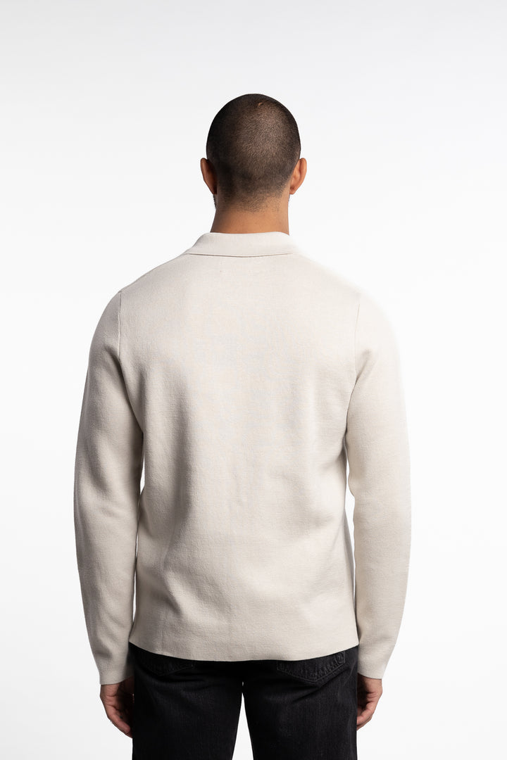 Saguna Half-Zip Polo Moonstruck