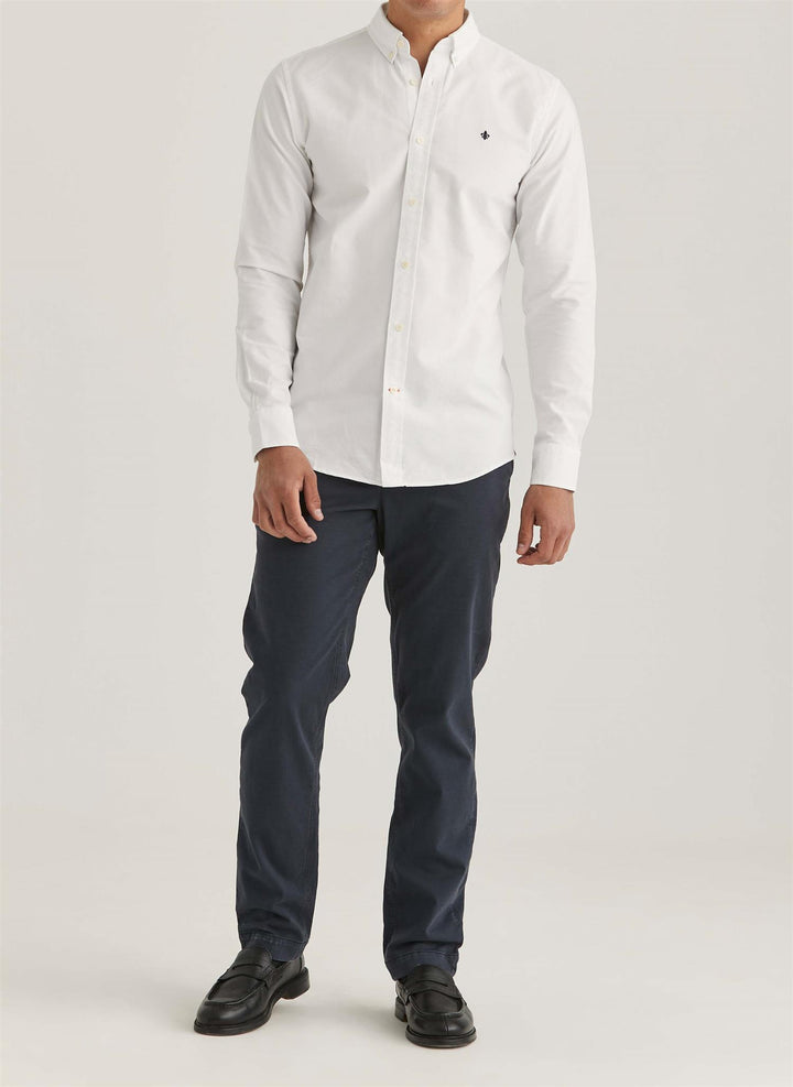 Oxford Slim Fit Button Down Shirt White