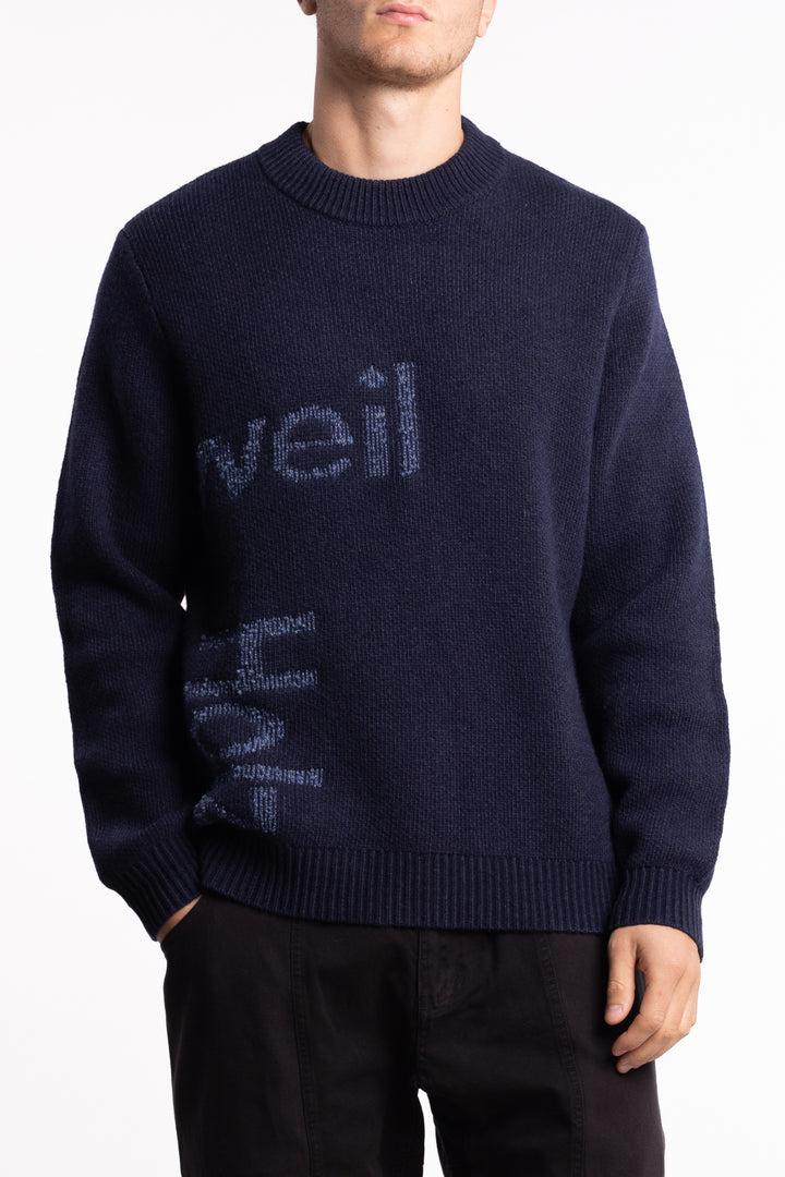 Haza Logo Crew Blue Mix