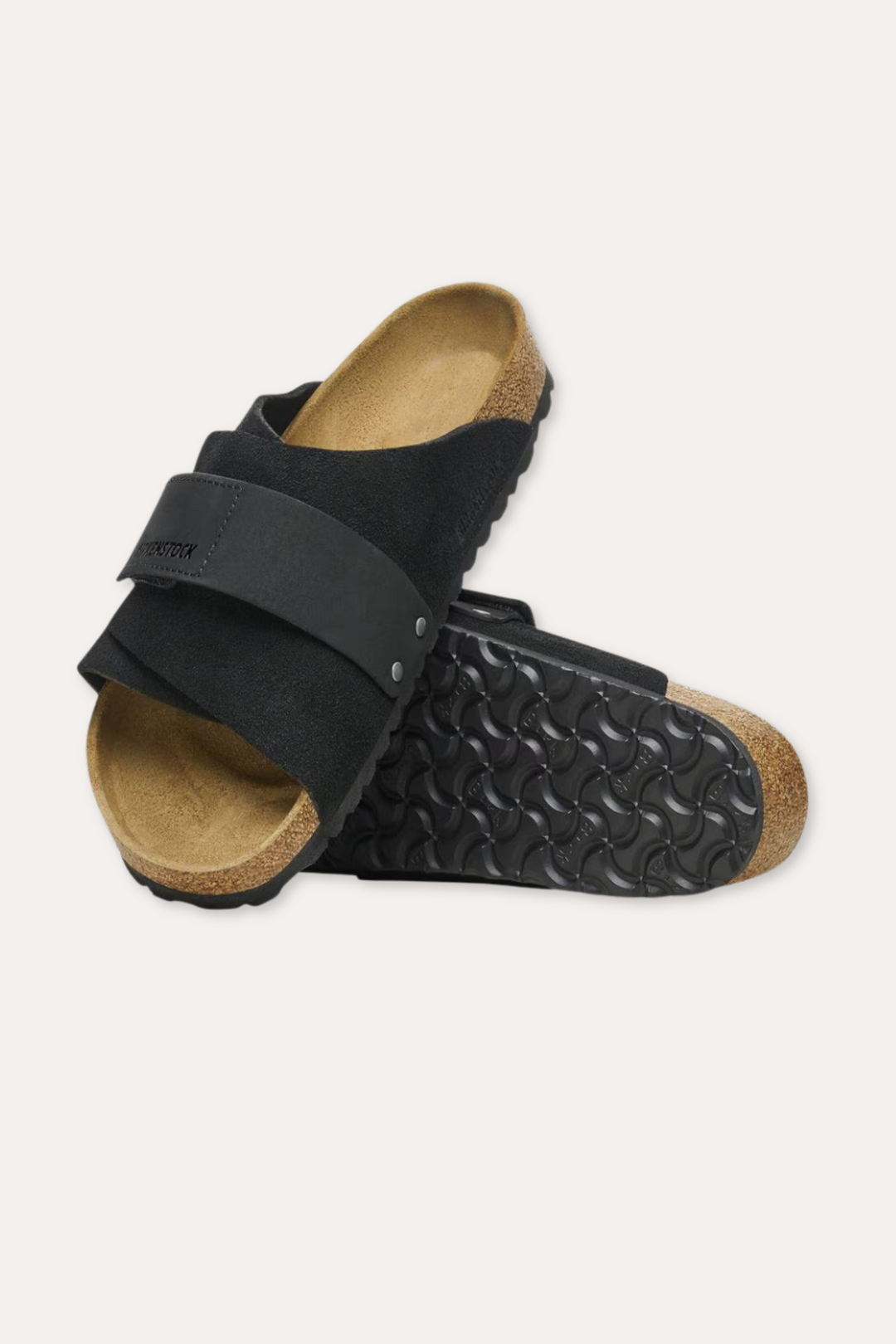 Men's Kyoto Nubuck/Suede Leather Black