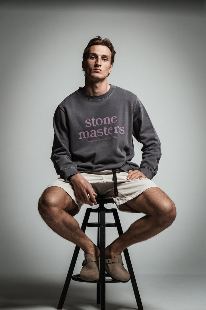 Stonemasters Sweatshirt Charcoal Pigments