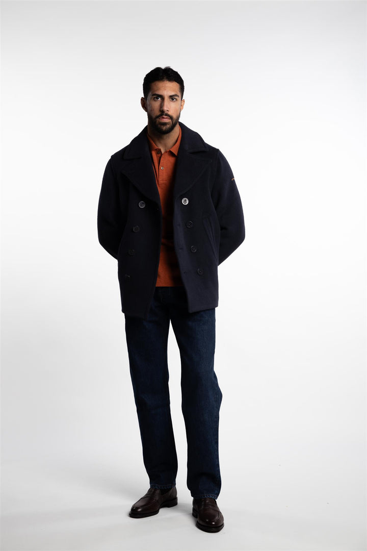 Wool Peacoat Navy