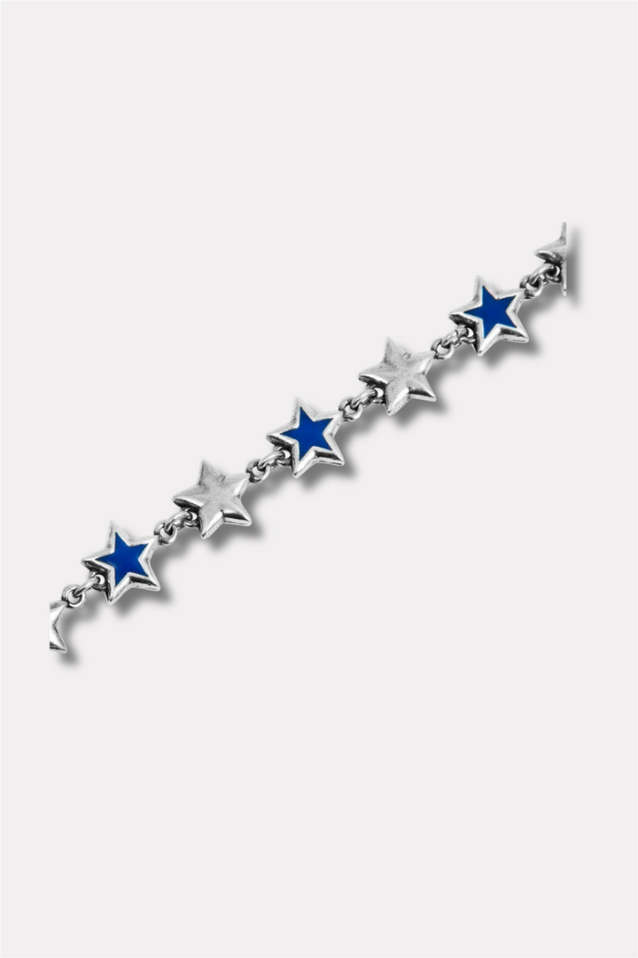Enameled Stars Bracelet