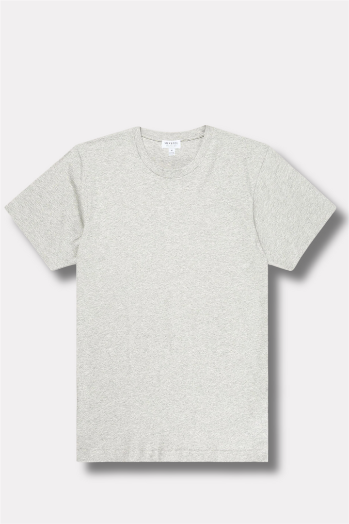 Riviera Midweight T-Shirt Grey Melange