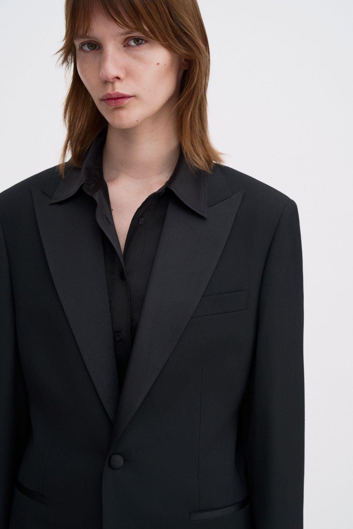 Hourglass Blazer Black