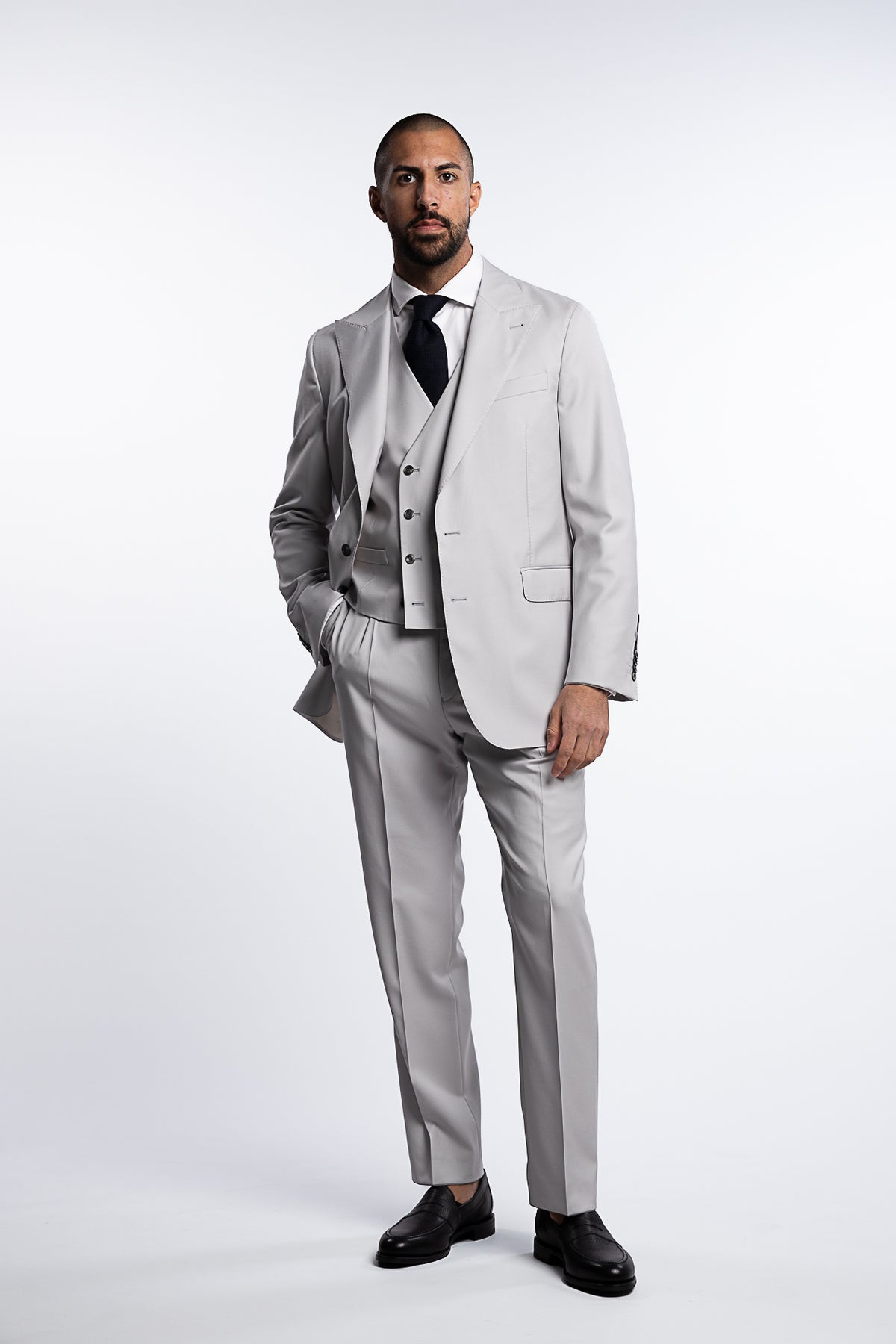 Camden Waistcoat Gravel Grey