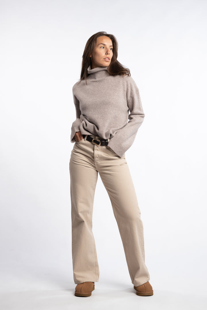 Abigail Knit - Taupe Melange