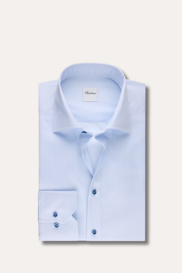 Slimline Shirt Light Blue Stripe