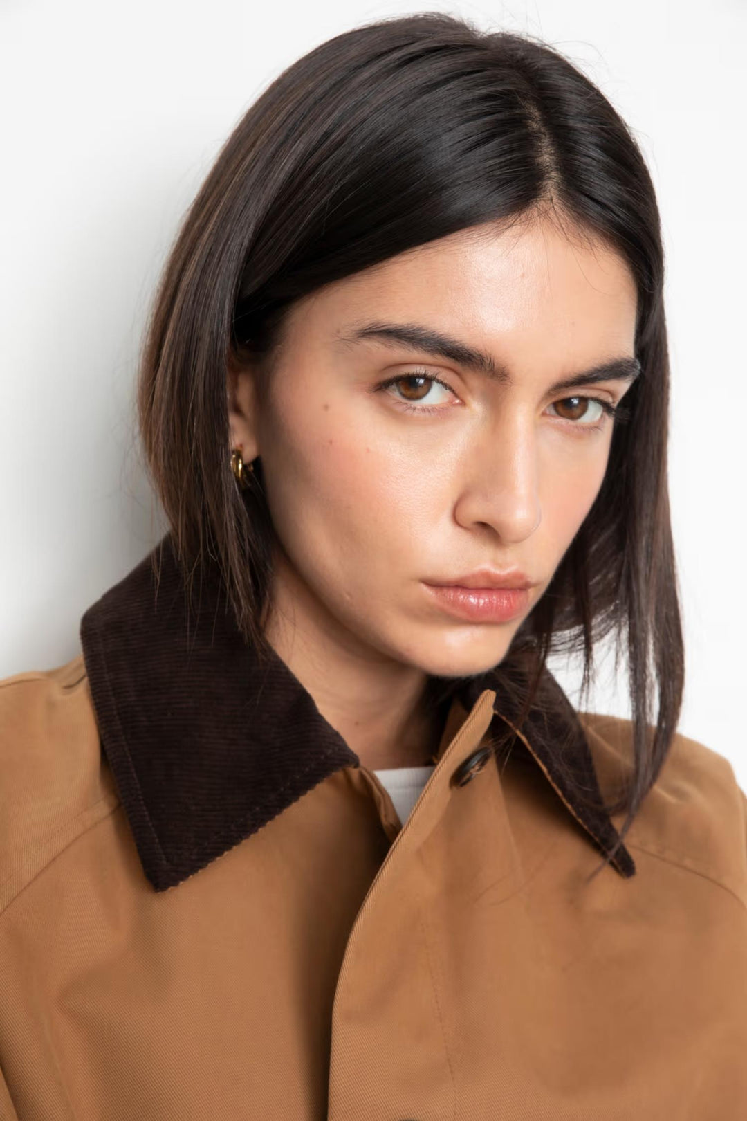 Heather Jacket- Dark Camel